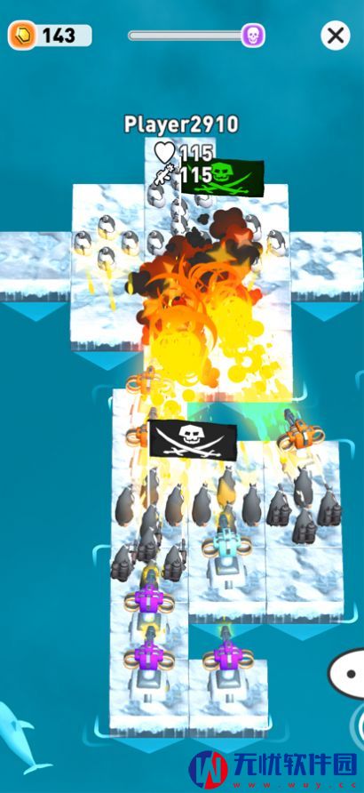企鹅筏战战斗漂流游戏安卓版