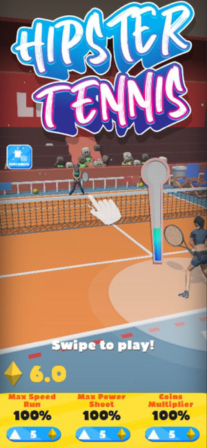 时髦网球游戏破解版免费下载
