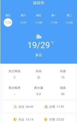 美美天气15天预测app免费下载