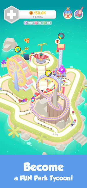 主题公园岛游戏破解版iOS下载