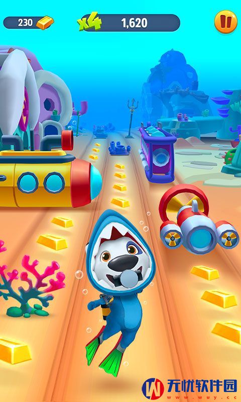汤姆猫跑酷海底世界3.6最新版免费无广告
